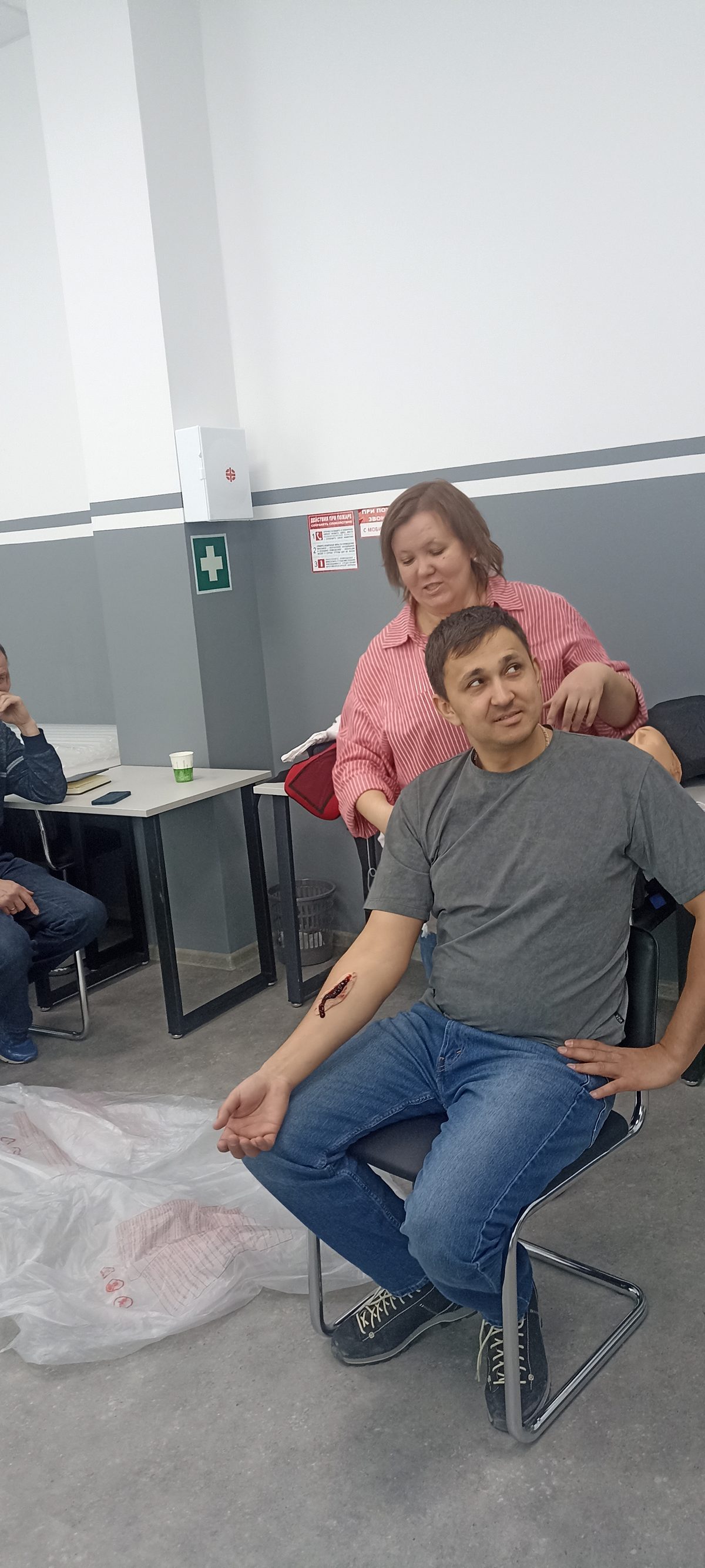 Практика обработки ран